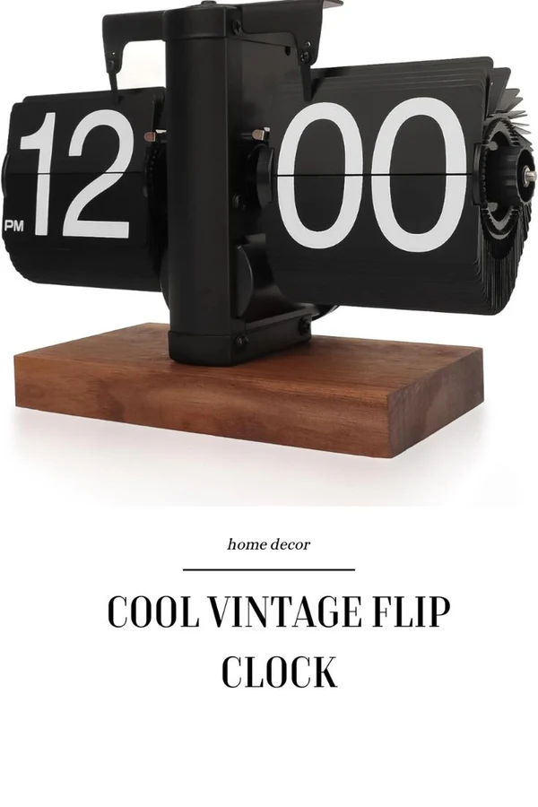 Flip Desk Mechanical Retro Flip Clock Perfect For Perssonal use – Setlerz
